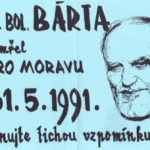V neděli 31. května uctíme památku Boleslava Bárty. Připojte se k nám