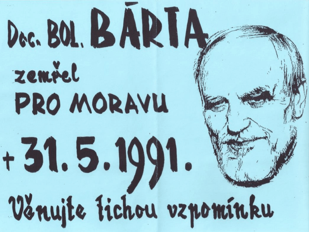 Boleslav Bárta pietní akt
